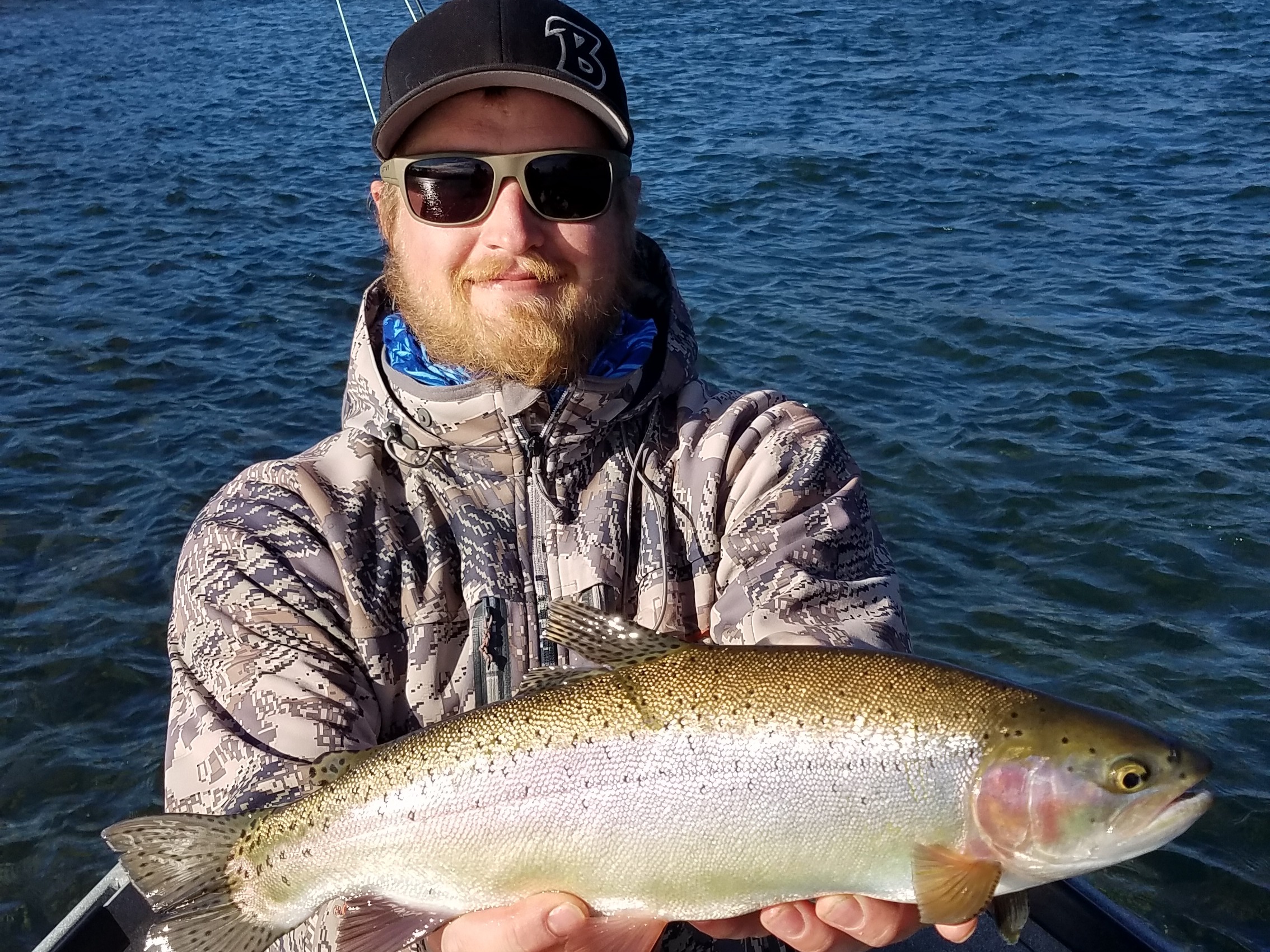 Trophy Rainbow Trout Outguided