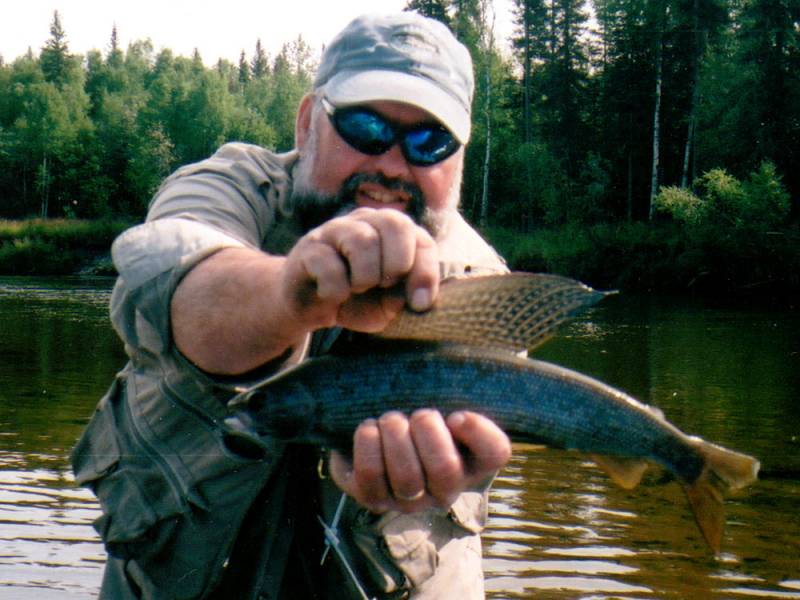 Guided Half Day Artic Grayling Fishing Trip near Fairbanks Outguided